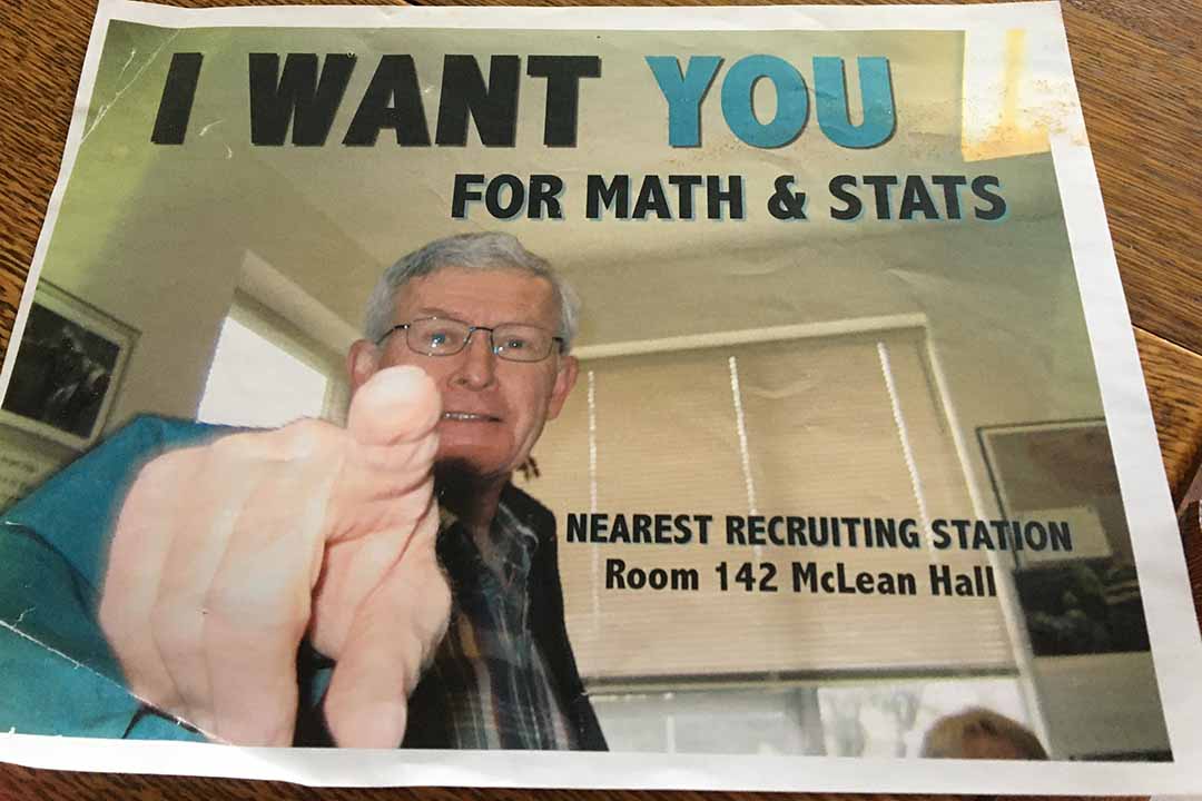 "I want you for math and stats"